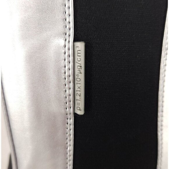 Both Gao Platform Chelsea Boots Size 44 US 11 Mens Silver $660 - Picture 5 of 15